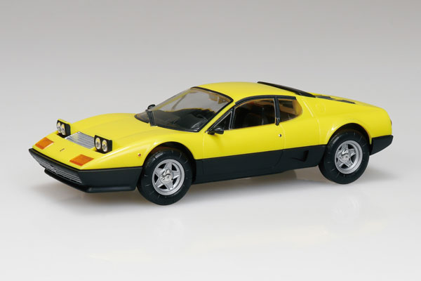 楽プラ スナップキット No.26-YW フェラーリ 512 BB(イエロー) プラモデル[アオシマ]《０８月予約》