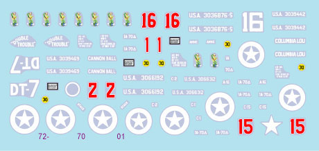 1/72 WWII アメリカ ユタビーチ第70戦車大隊のM4シャーマン戦車 M4/M4ドーザー/M4A1 DD[Star Decals]《０６月予約》