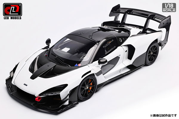 1/18 マクラーレン Senna GTR ホワイト[LCD MODEL]【送料無料】《06