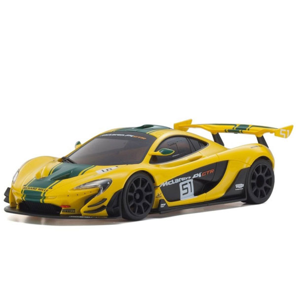 ASC W-MM McLaren P1 GTR イエロー/グリーン[京商]《０５月仮予約》