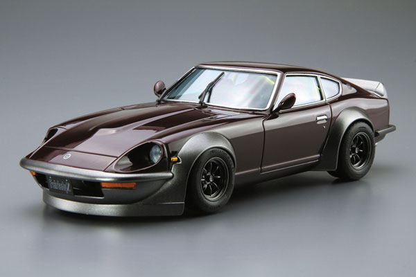 ザ☆モデルカー No.30 1/24 ニッサン S30 フェアレディZ エアロカスタム ’75 プラモデル[アオシマ]《０９月予約》