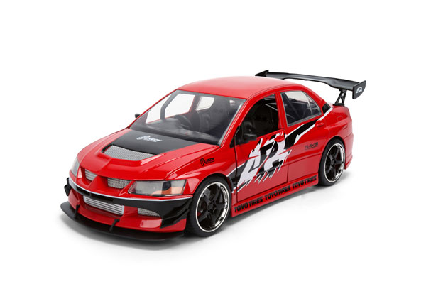 Jada Toys ショーン・ミツビシ・ランサー・エボリューション IX 1/24 F＆F3 ミツビシ ランサー エボリューション IX レッド (ショーン