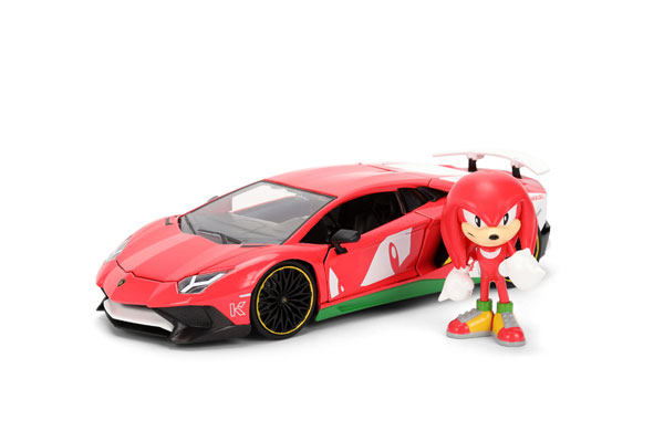 1/24 ランボルギーニ アヴェンタドール SV ソニック/ナックルズ[Jada