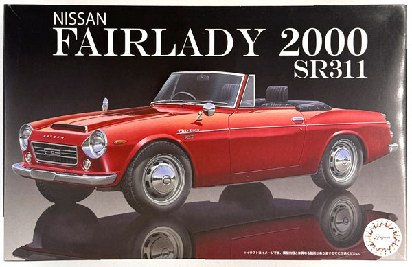 【中古】(本体B+/箱B)1/24 NISSAN FAIRLADY 2000 SR311 プラモデル[フジミ模型]《発売済・在庫品》