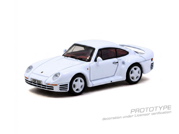 1/64 Porsche 959 White (ペーパーボックス)[Tarmac Works]《10月仮