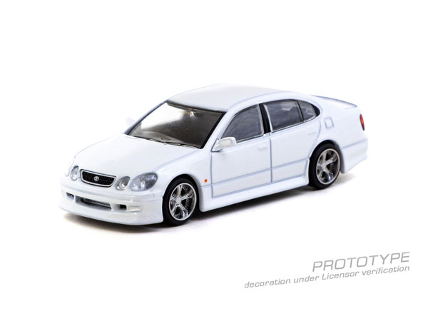1/64 VERTEX Toyota Aristo JZS161 White (ペーパーボックス)[Tarmac Works]《１０月仮予約》
