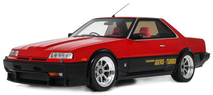 1/18 日産 スカイライン 2000 RS-X ターボ (DR30) チューニング 1984 (レッド) 限定生産[OttO mobile]《１２月仮予約》