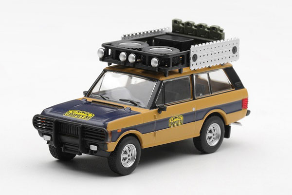 1/64 レンジ ローバー 1981 キャメルトロフィー スマトラ N.Sudmann ＆ F.Hofmann(左ハンドル)[MINI GT]《０９月予約》