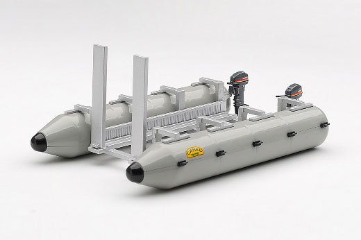 1/64 キャメルトロフィー Pontoon Raft[MINI GT]《１１月予約》
