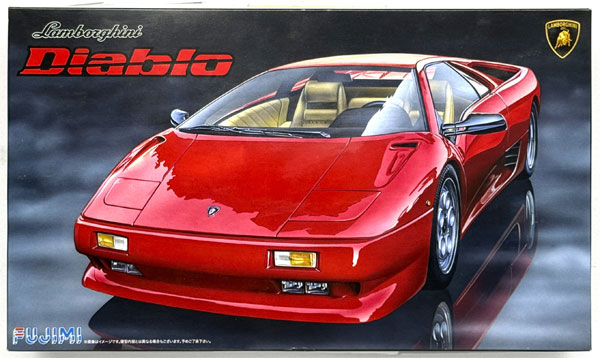 【中古】(本体A-/箱B)1/24 リアルスポーツカーシリーズ No.67 ランボルギーニ ディアブロ/VT 4WD ブラックスター プラモデル[フジミ模型]《発売済・在庫品》