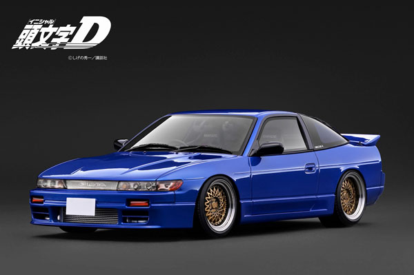1/18 INITIAL D Nissan Sileighty Blue[イグニッションモデル]【送料無料】《０１月予約》