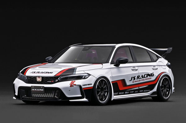1/18 Honda Civic Type-R J’S Racing (FL5) White[イグニッションモデル]【送料無料】《０１月予約》