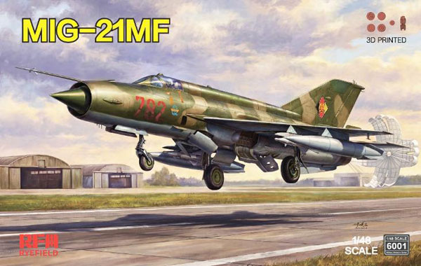 1/48 MiG-21MF フィッシュベッドJ プラモデル[ライフィールドモデル]《０７月予約》
