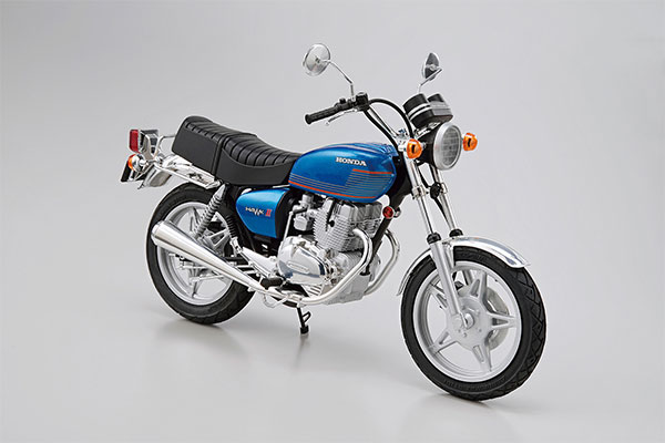 ザ☆バイク No.15 1/12 ホンダ CB400T HAWK-II ’77 プラモデル[アオシマ]《１０月予約》