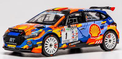 1/43 ヒョンデ i20 N Rally2 2025年 ヴァンス地方ラリー #1 M.Wydaeghe