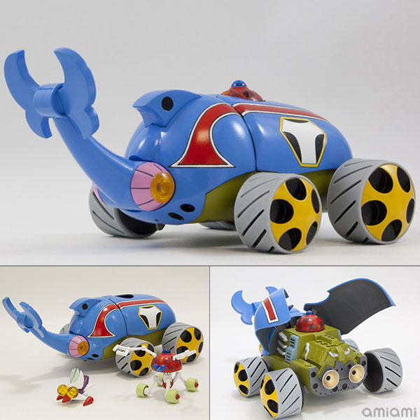 ベルファイン タイムボカン プラモデル 3個セットです(^^) タイムボカン タイムメカブトン 1/100 プラモデル（再販）[ベル