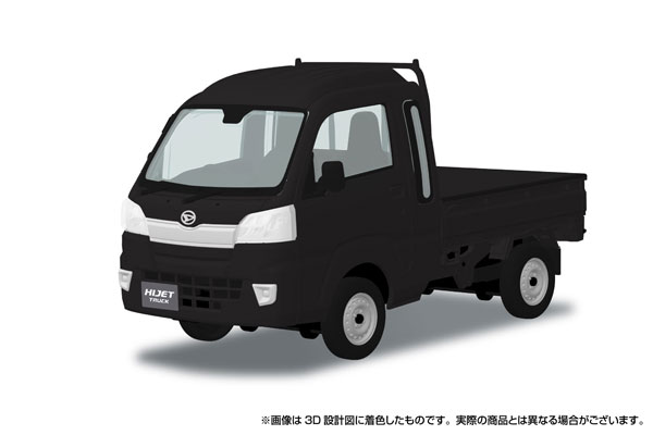 楽プラ スナップキット No.29-BM ダイハツ S500P ハイゼット トラック ジャンボ (ブラックマイカメタリック) プラモデル[アオシマ]《１０月予約》