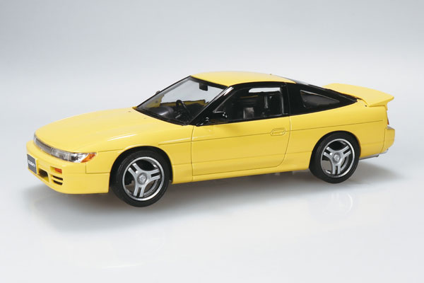 楽プラ スナップキット No.27CU-YW ニッサン シルエイティ カスタム(イエロー) プラモデル[アオシマ]《１０月予約》