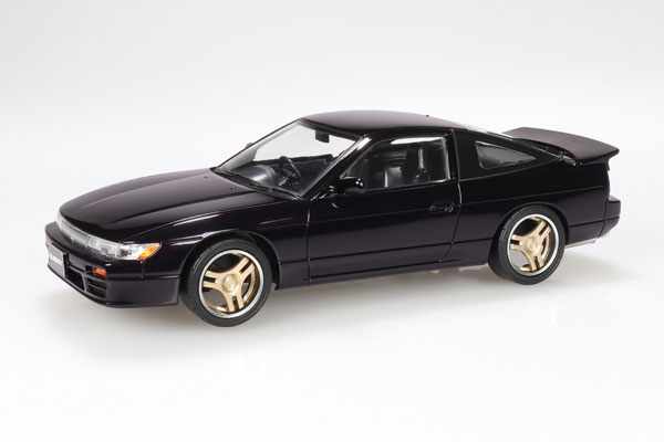 楽プラ スナップキット No.27CU-MP ニッサン シルエイティ カスタム(メタリックパープル) プラモデル[アオシマ]《１０月予約》