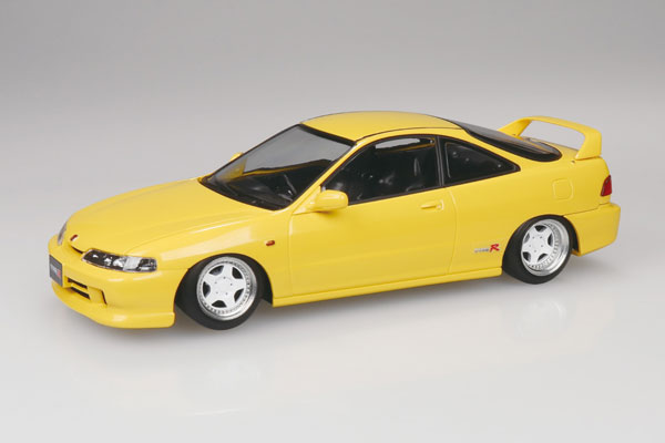 楽プラ スナップキット No.22CU-SY ホンダ DC2 インテグラ タイプR カスタムホイール(サンライトイエロー) プラモデル[アオシマ]《１０月予約》