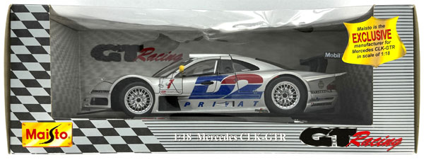 1/18 メルセデスベンツ CLK-GTR WARSTEINER No.1