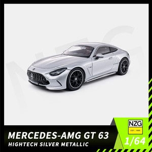 1/64 メルセデス AMG GT 63 ハイテク・シルバー・メタリック[NZG