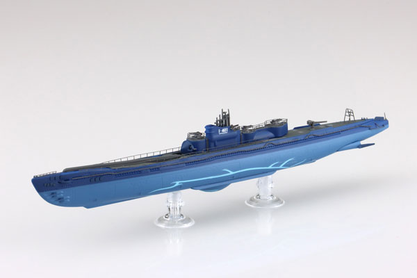 蒼き鋼のアルペジオ -アルス・ノヴァ- 蒼き鋼 潜水艦 イ401 1/700 プラモデル[アオシマ]《１０月予約》