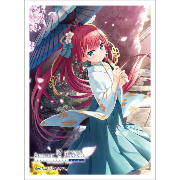 Summer pockets サマーポケッツ カーテン魂　スリーブ 4個② Summer Pockets REFLECTION BLUE]スリーブ(神山識/春) パック[カーテン