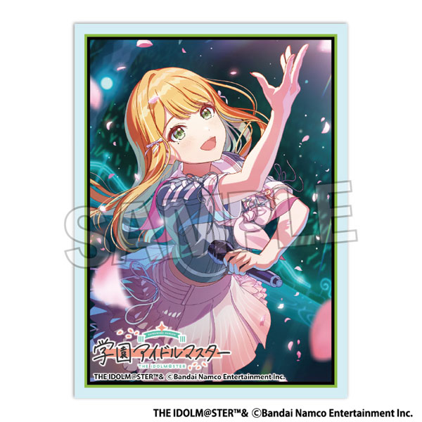 学園アイドルマスター イラストスリーブMAT 桜フォトグラフ 紫雲清夏
