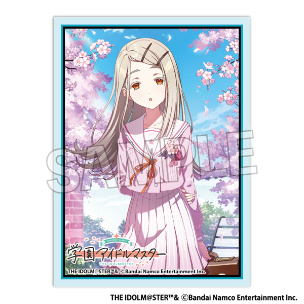 学園アイドルマスター イラストスリーブMAT 光景 '25桜 篠澤広 パック
