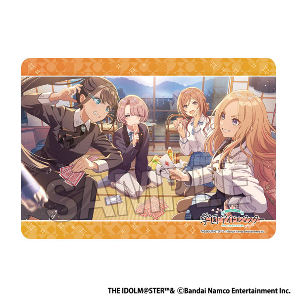 学園アイドルマスター イラストプレイマットNT さあ、もう一戦！[PROOF
