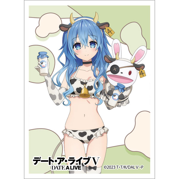 デート・ア・ライブV 描き下ろしスリーブ(四糸乃/牛柄水着) パック