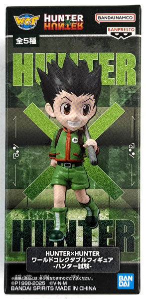 HUNTER×HUNTER ワールドコレクタブルフィギュア-ハンター試験- ゴン
