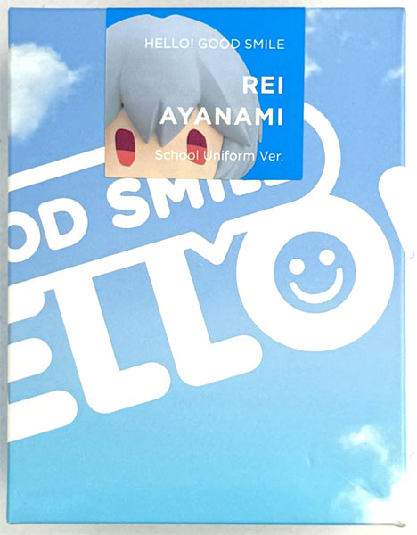【中古】(本体A/箱B)HELLO！ GOOD SMILE ヱヴァンゲリヲン新劇場版 綾波レイ 制服Ver. 可動フィギュア (GOODSMILE ONLINE SHOP、EVANGELION STORE限定)[グッドスマイルカンパニー]《発売済・在庫品》