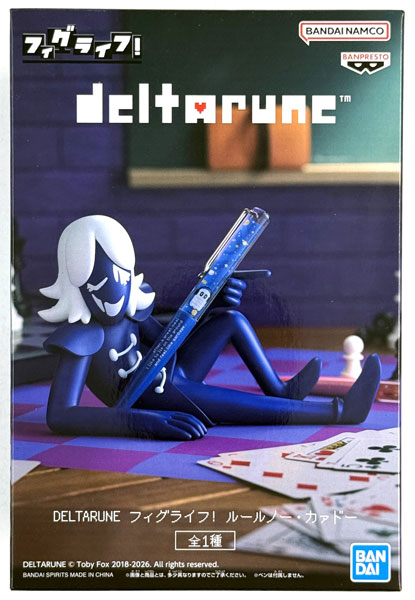【中古】(本体A/箱B)DELTARUNE フィグライフ！ ルールノー・カァドー (プライズ)[BANDAI SPIRITS]《発売済・在庫品》