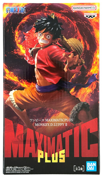 中古】(本体A/箱B)ワンピース MAXIMATICPLUS MONKEY.D.LUFFY II
