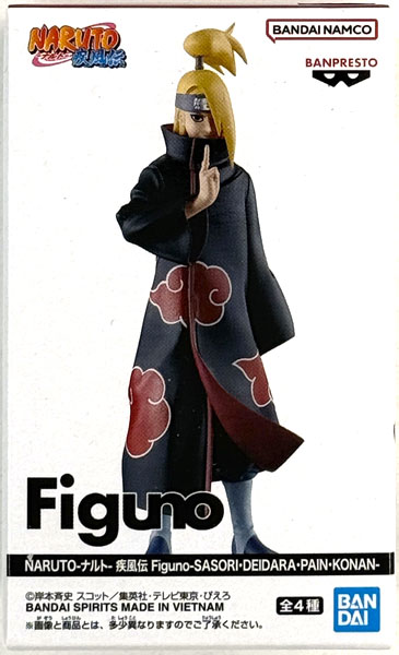 【中古】(本体A/箱B)NARUTO-ナルト- 疾風伝 Figuno-SASORI・DEIDARA・PAIN・KONAN- デイダラ (プライズ)[BANDAI SPIRITS]《発売済・在庫品》