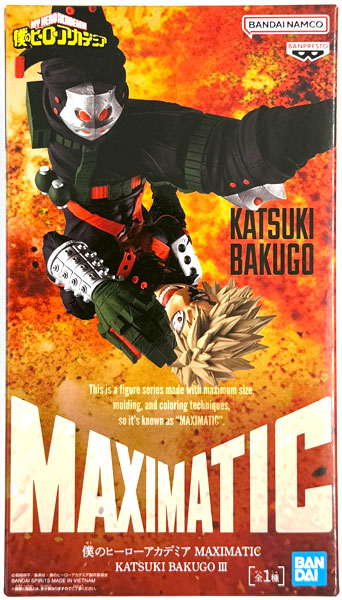中古】(本体A/箱B)僕のヒーローアカデミア MAXIMATIC KATSUKI BAKUGO