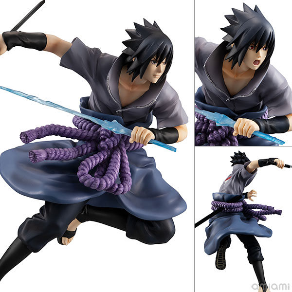 G.E.M NARUTO-ナルト-疾風伝 うずまきナルトとうちはサスケフィギュア 限定販売】G.E.M.シリーズ NARUTO-ナルト- 疾風伝 うちはサスケ 忍界