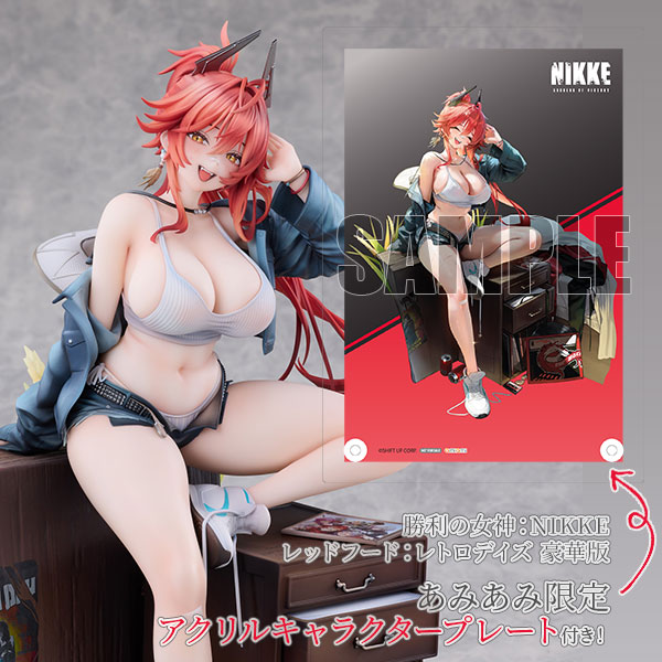 【あみあみ限定特典】勝利の女神：NIKKE レッドフード：レトロデイズ 1/7 完成品フィギュア 豪華版