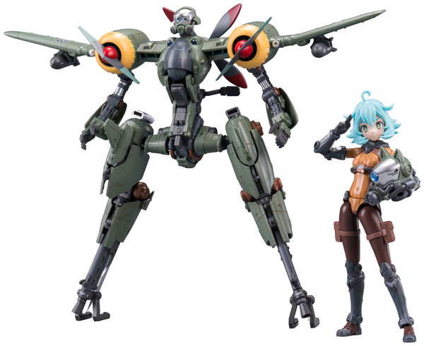 【特典】鉄銹薔薇(RUSTED BRIER) ランデ・コスキネン ＆ RTP-10A 鋒刃 高速可変戦機 1/12 プラモデル