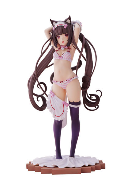 ネコぱら ショコラ～着替えのひと時～ 1/7 完成品フィギュア