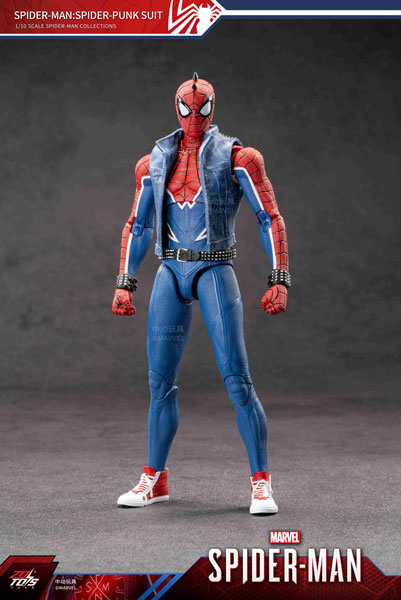 スパイダーマンさん【専用】 スパイダーマン：スパイダーパンク・スーツ (7インチ Xシリーズ)[ZD