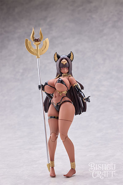 異世界絵巻 エジプト女神 バステト 1/12アクションフィギュア