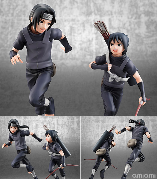 【限定販売】G.E.M.シリーズ NARUTO-ナルト- 疾風伝 うちはイタチ&サスケ 完成品フィギュア 【限定販売】G.E.M.シリーズ NARUTO-ナルト- 疾風伝 うちはイタチ&サスケ 完成品フィギュア