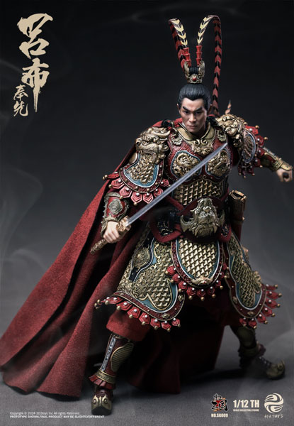 掌中三国志 SG009 飛将呂布(りょふ)-奉先 1/12スケール可動フィギュア