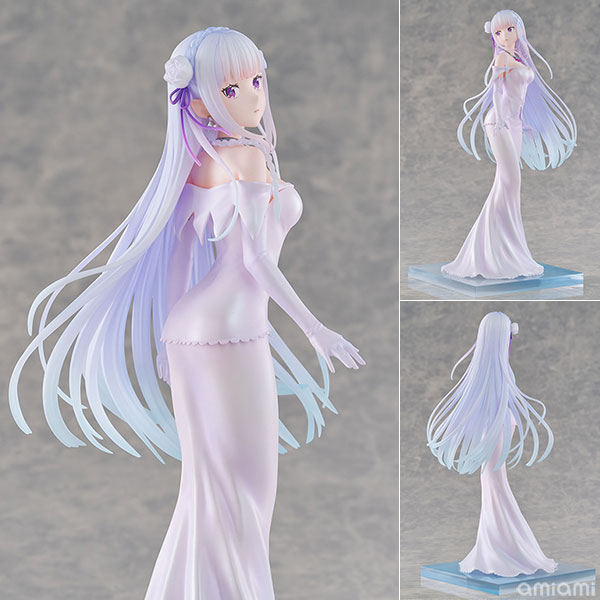 【限定販売】Re：ゼロから始める異世界生活 エミリア ウェディングドレスVer. 1/7 完成品フィギュア