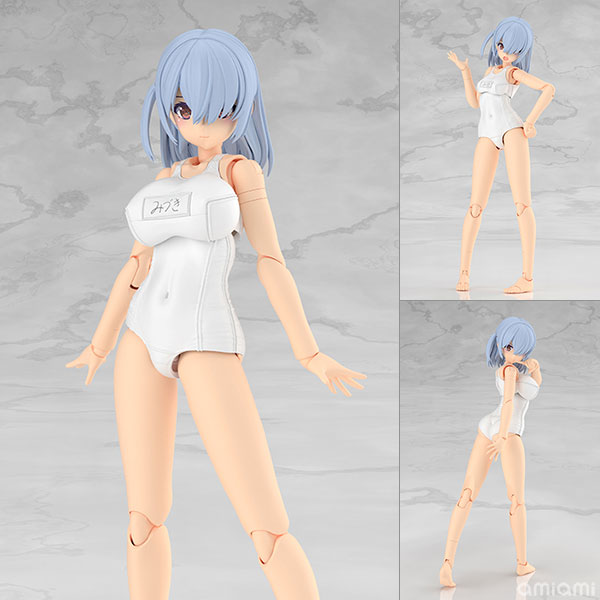 フレームアームズ・ガール ミヅキ School Swimsuits ホワイトVer. プラモデル