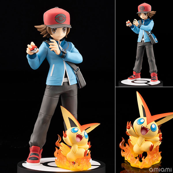ARTFX J 『ポケットモンスター』シリーズ トウヤ with ビクティニ 1/8