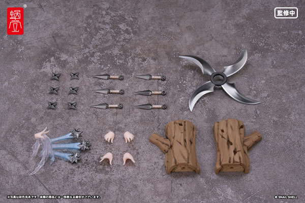 くノ一 裂風用オプションパーツセット 1/12 完成品オプションパーツ[蝸